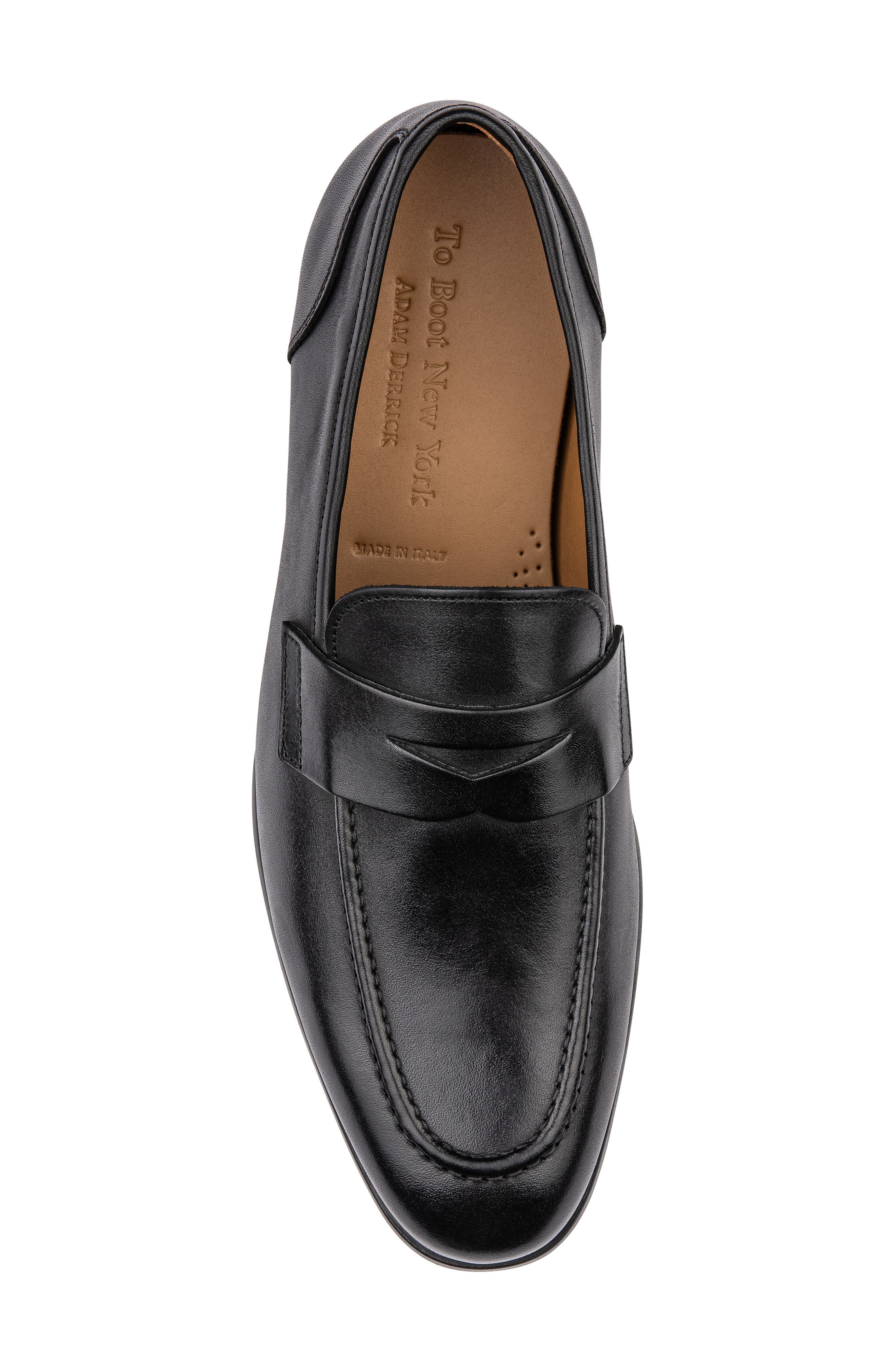 Cambridge Penny Loafer, Alternate, color, BLACK