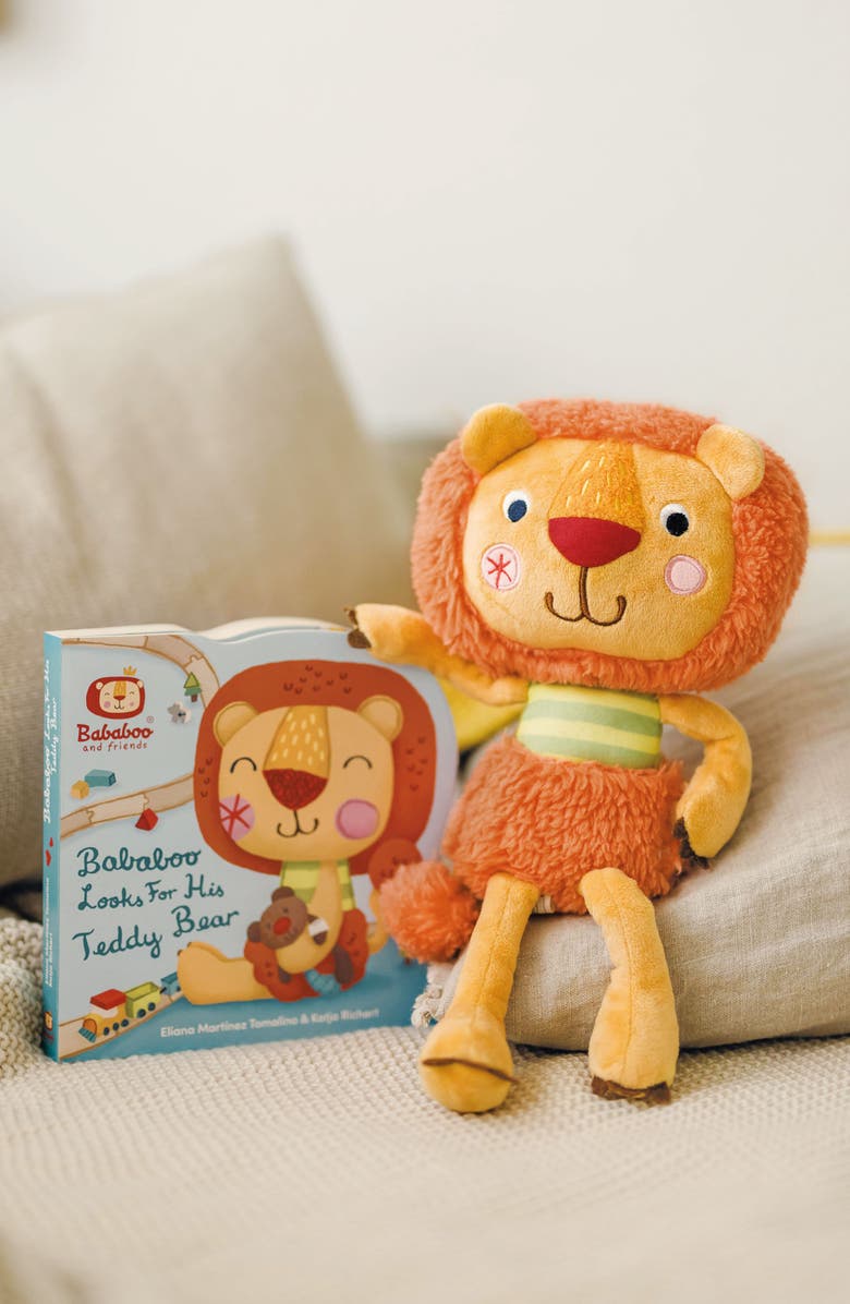 Bababoo and friends<sup>®</sup> Bababoo Lion Character Book & Plush Set, Alternate, color, Muli / Orange