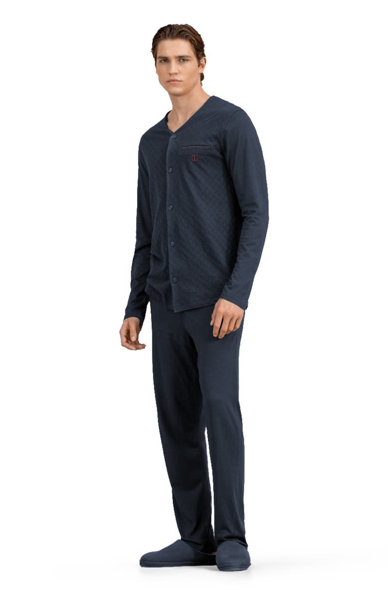 Togas Idman Men's pajama set, Alternate, color, Blue