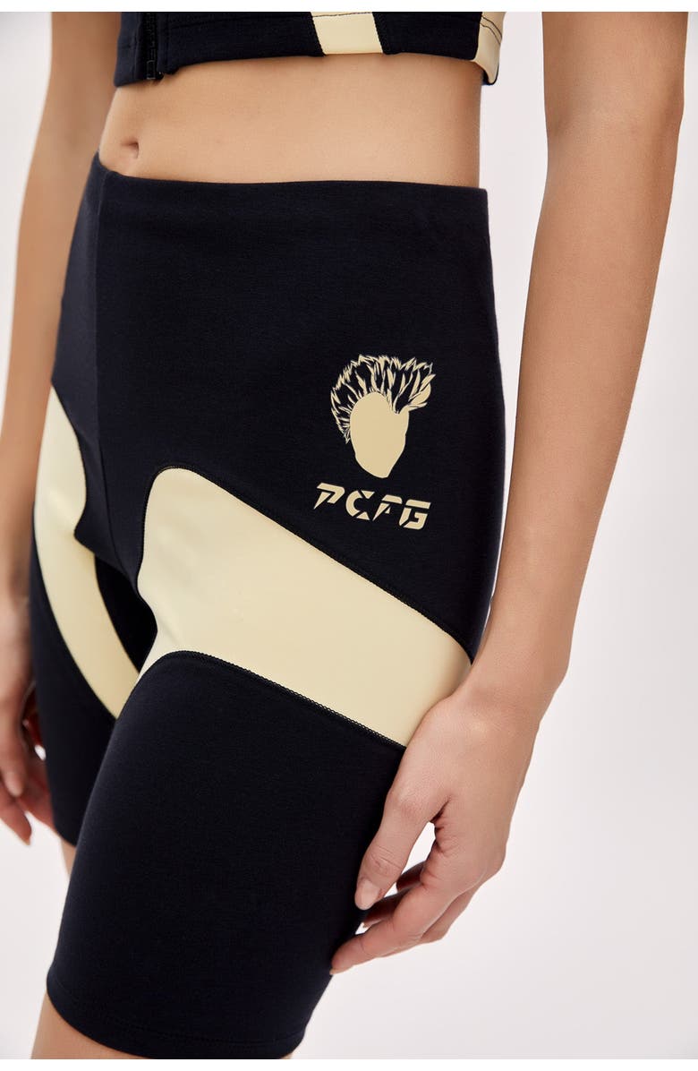 PCFG Boomerang Biker Short, Alternate, color, Black