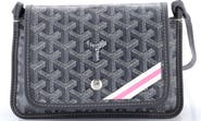 Pre-Owned Goyard Plumet Clutch Wallet Printed Coated Canvas