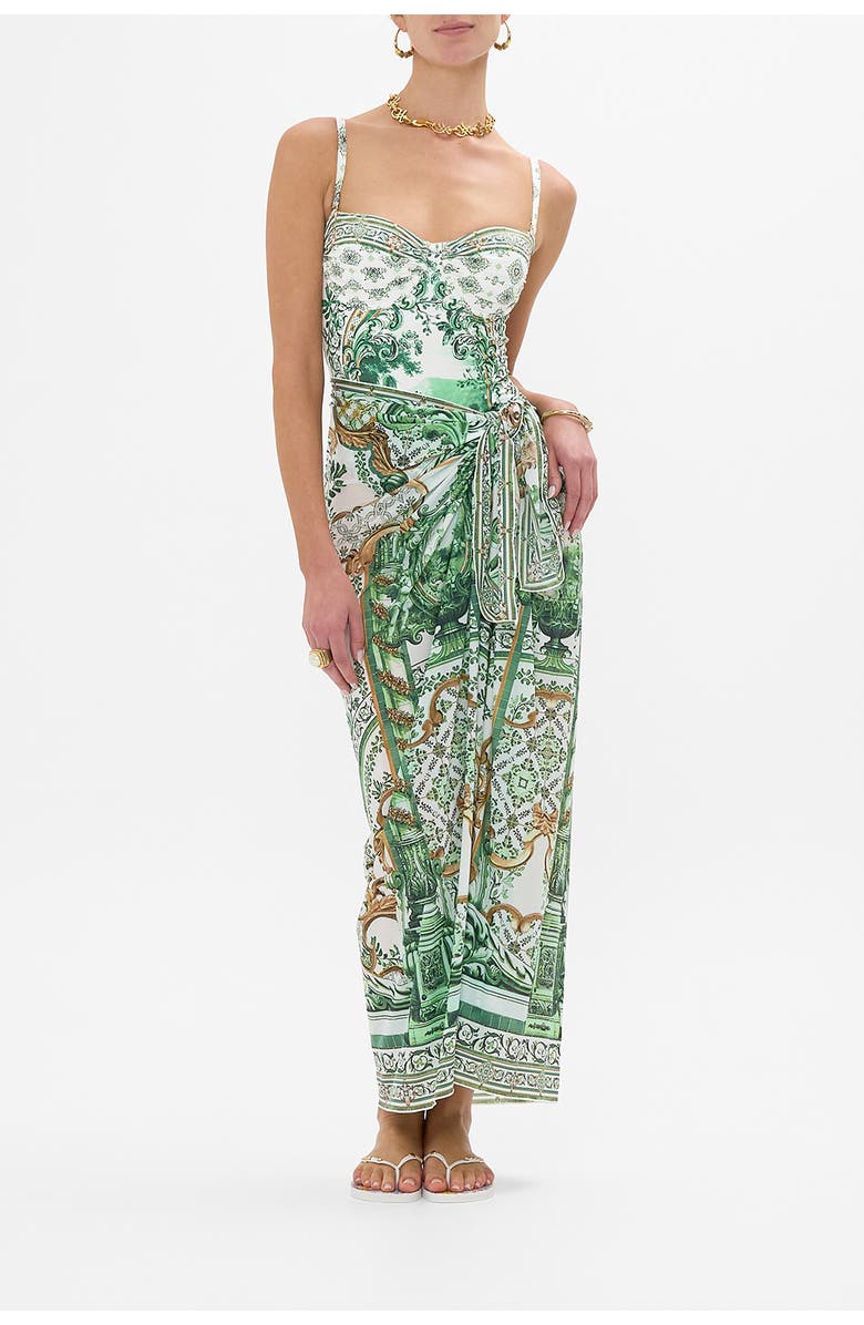 Camilla Long Sarong Corridor Of Calm, Main, color,