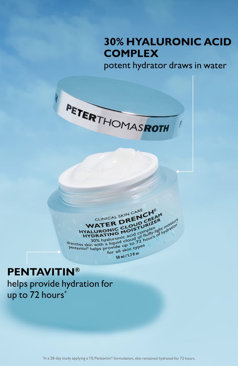 Peter Thomas Roth Water Drench<sup>®</sup> Hyaluronic Cloud Cream Hydrating Refillable Moisturizer, Alternate, color, 