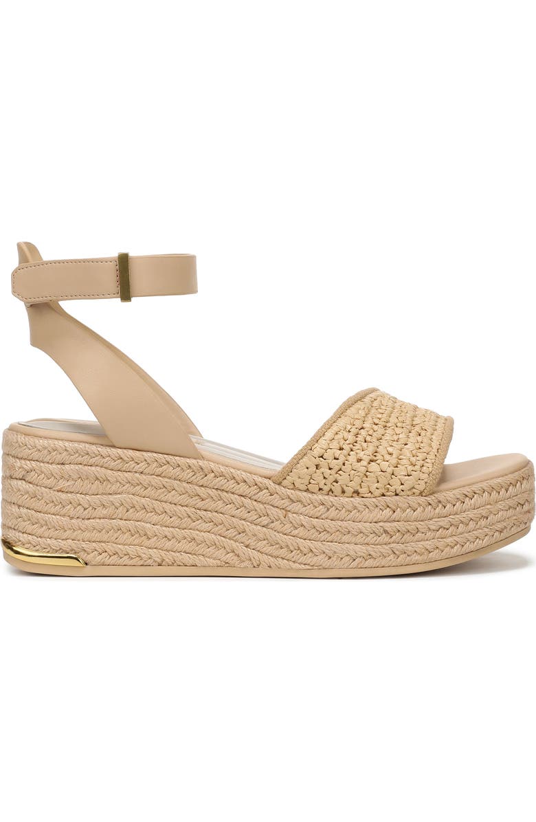 Franco Sarto Tiffany Platform Wedge Sandal, Alternate, color, Natural