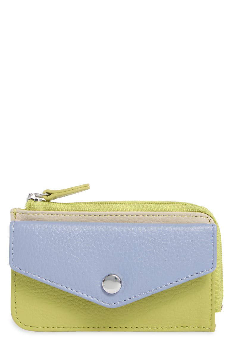 Penny Chain Wallet, Main, color, 122N-CACTUS/LILAC/PA