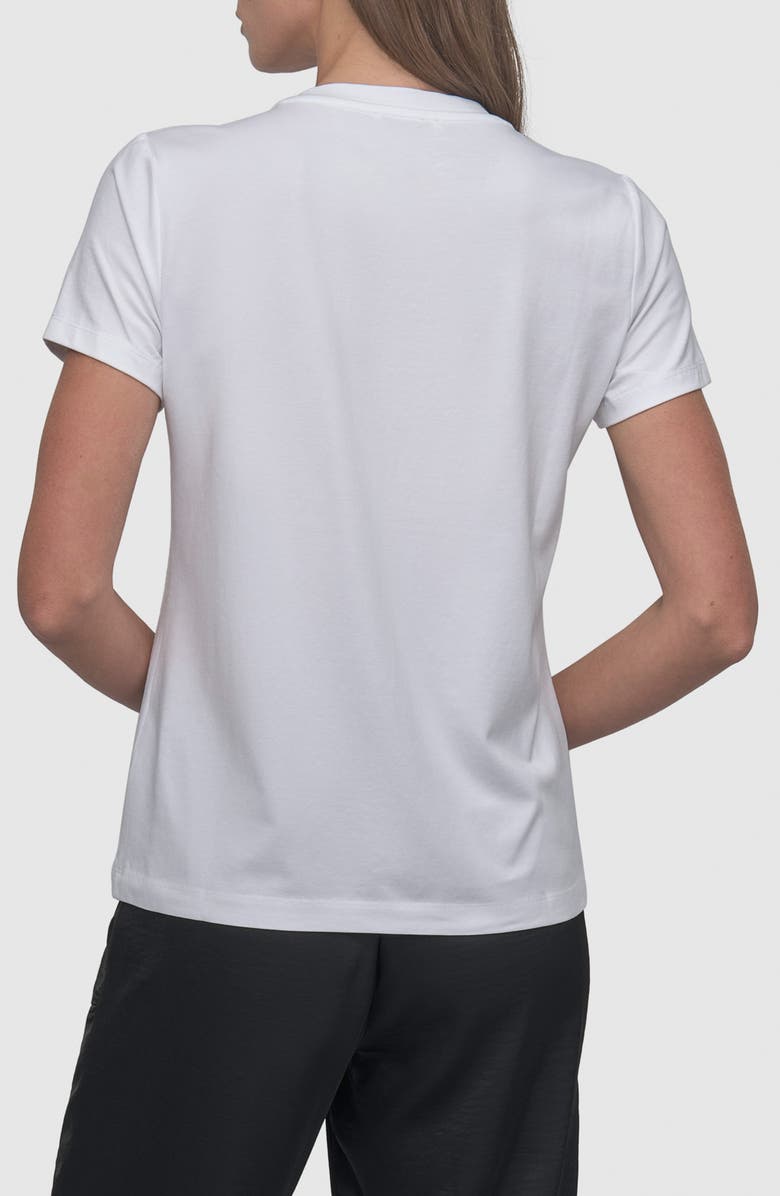 DKNY Chrysler Conversational Graphic T-Shirt, Alternate, color, White