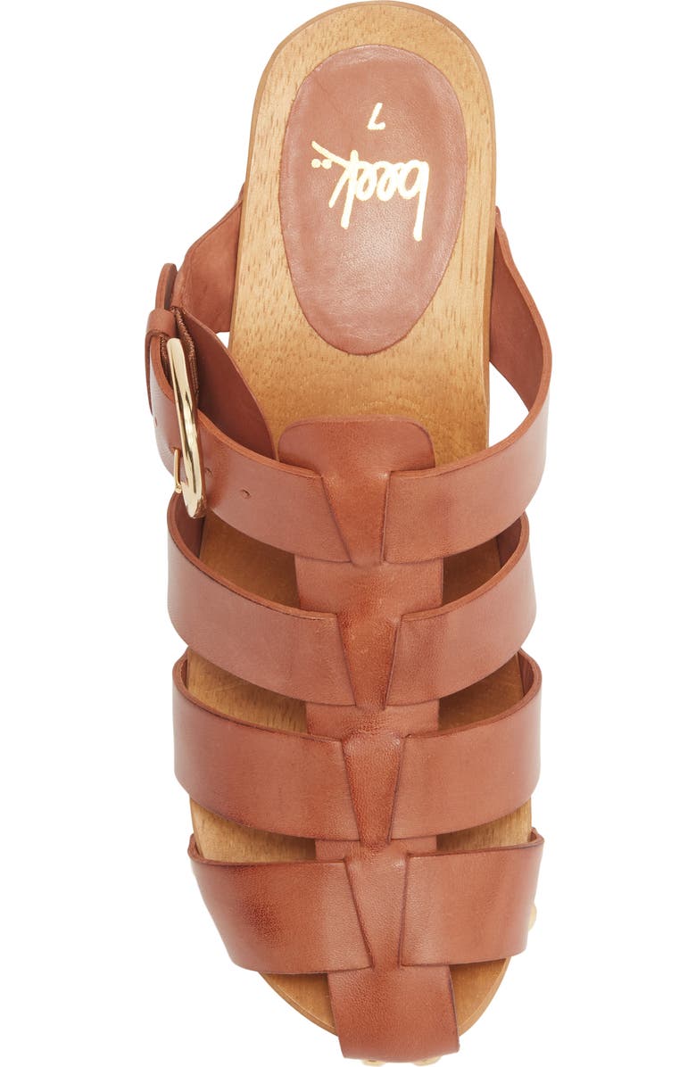 Beek Magpie Platform Sandal, Alternate, color, Cognac