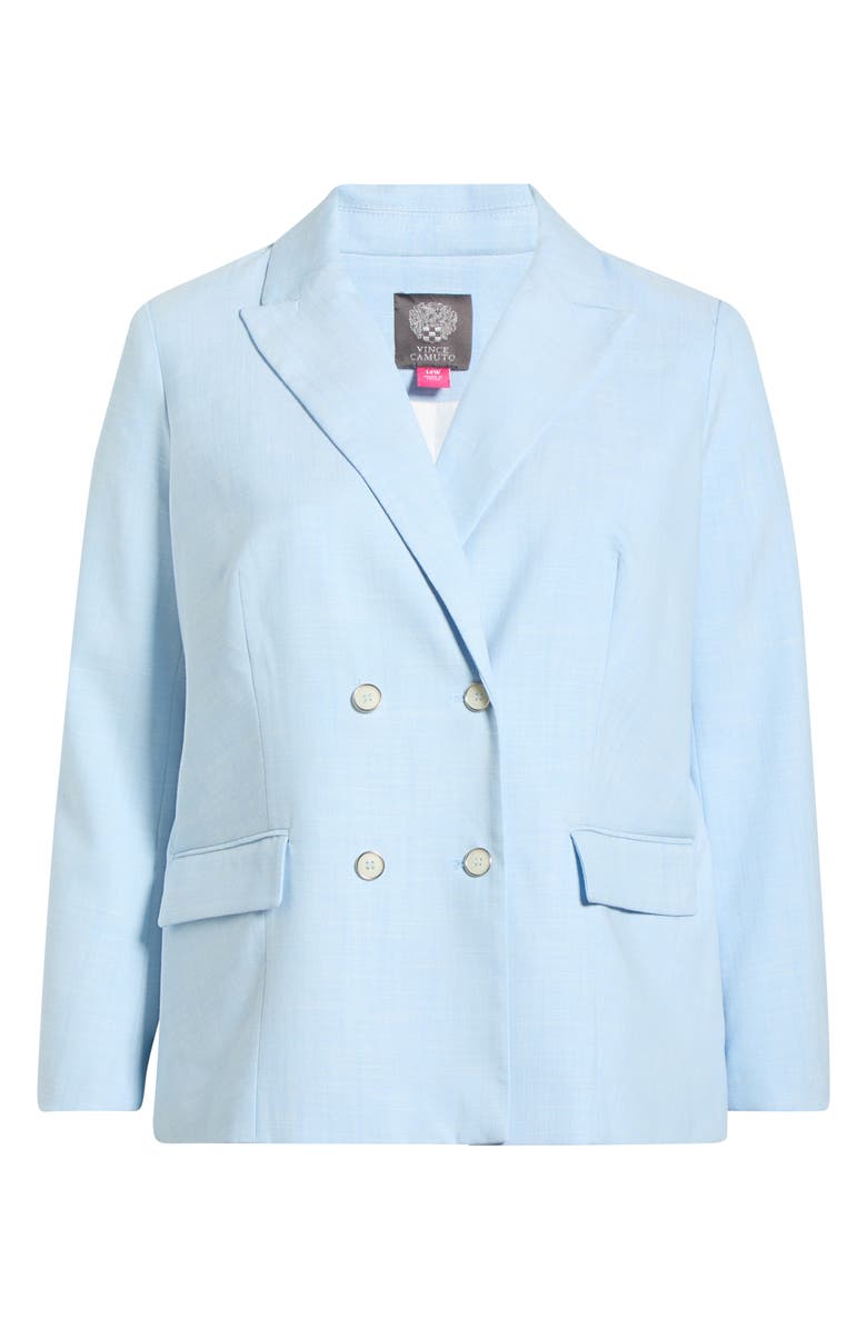 Vince Camuto Double Breasted Jacket, Main, color, Sky