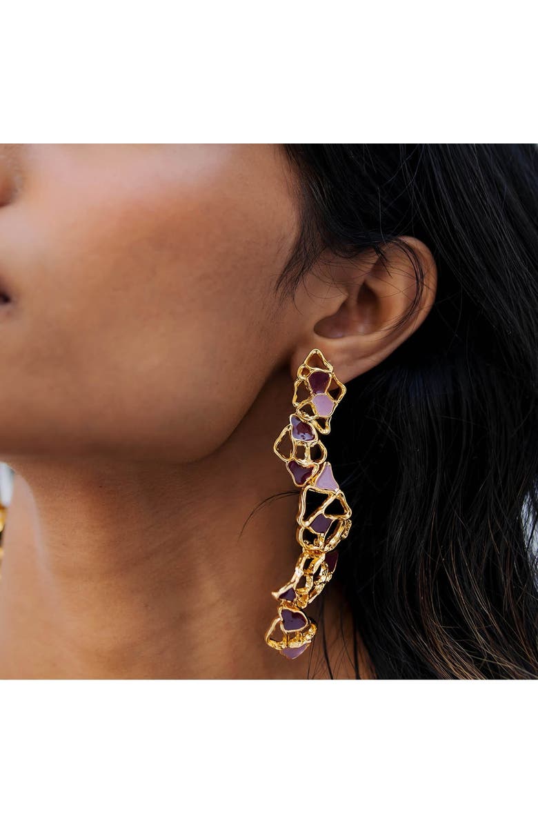 Dhwani Bhansal Gaia Drop Earrings, Alternate, color, 