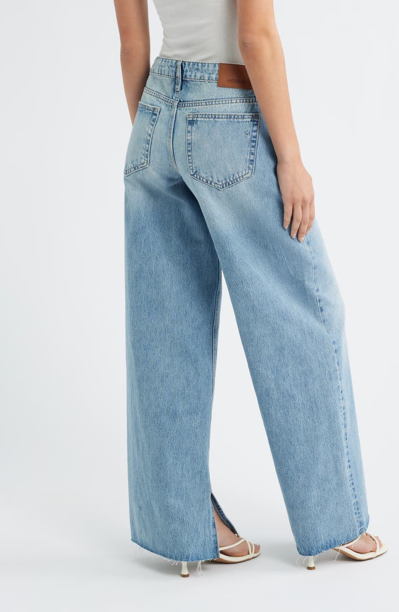 HIDDEN JEANS Low Rise Extra Wide Leg Jeans, Alternate, color, Medium Wash