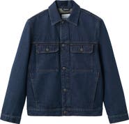 MANGO Cotton Denim Jacket
