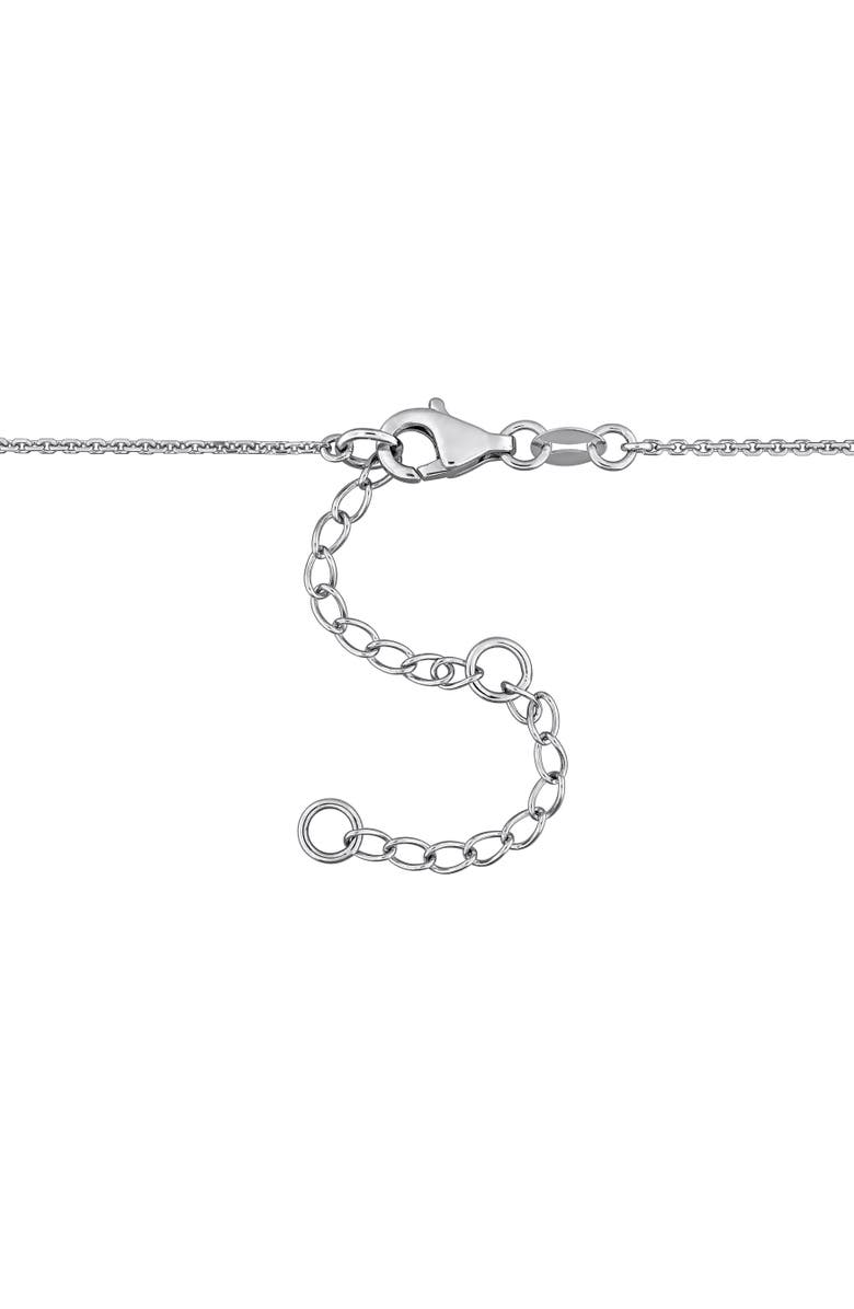 Julianna B. Lab-Grown Diamond Station Necklace 14k, Alternate, color, White Gold