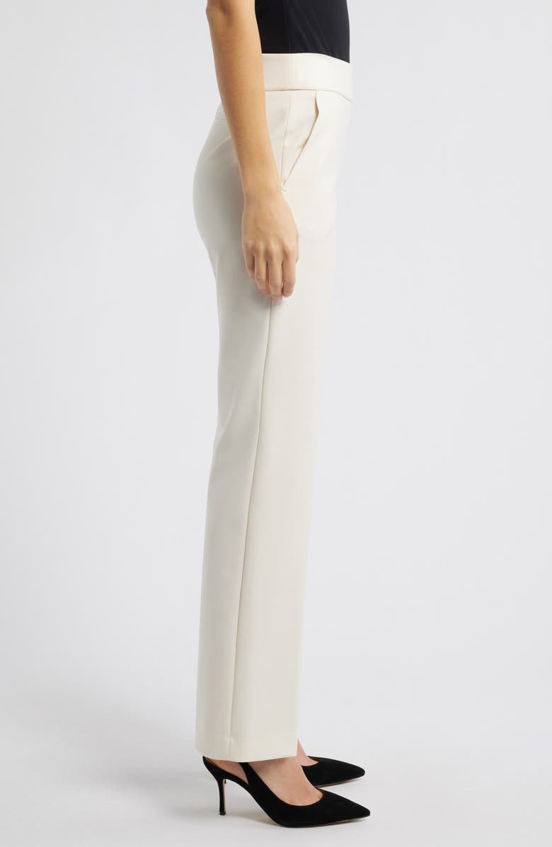 Anne Klein Pull-On Straight Leg Pants, Alternate, color, 
