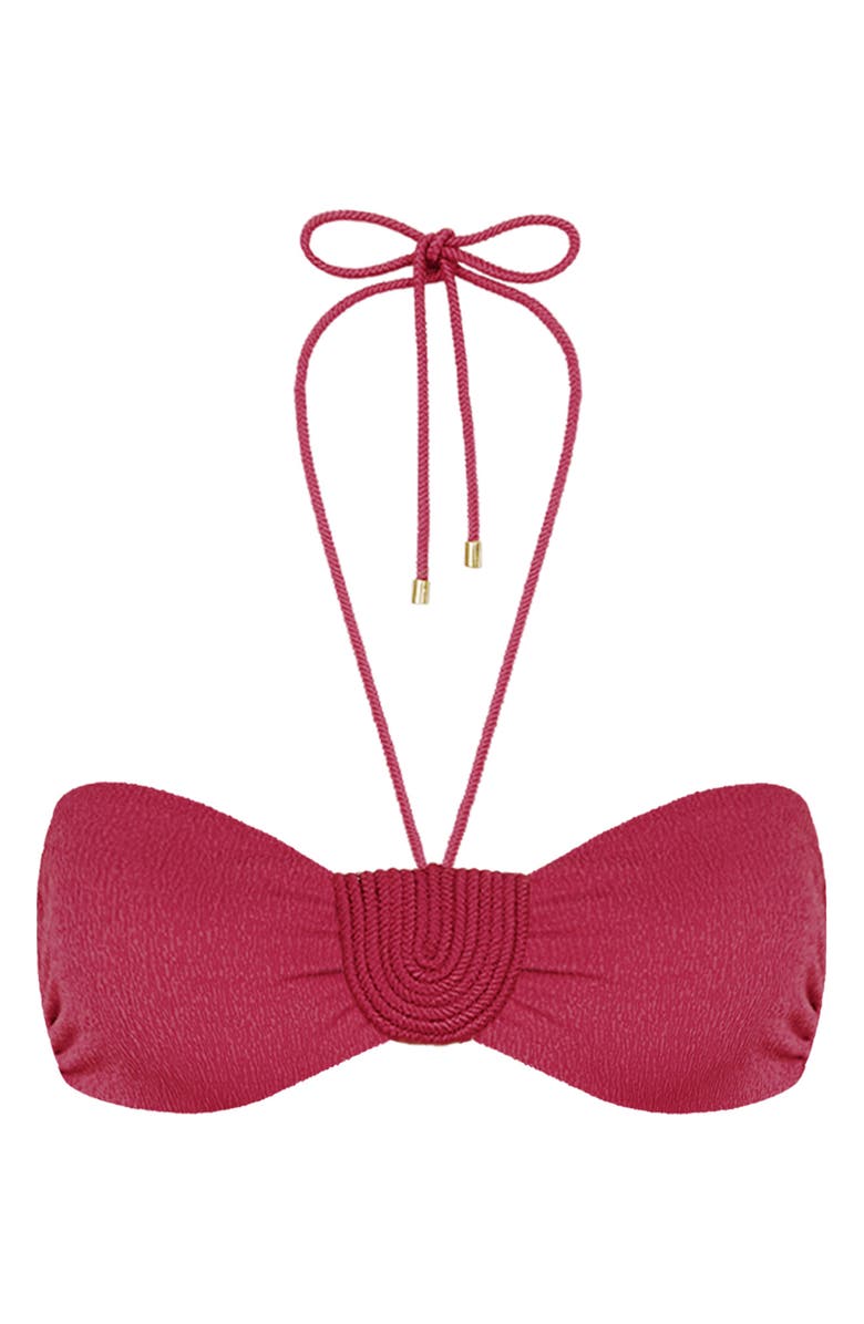 ViX Paula Hermanny Firenze Yara Convertible Bikini Top, Alternate, color, Pink