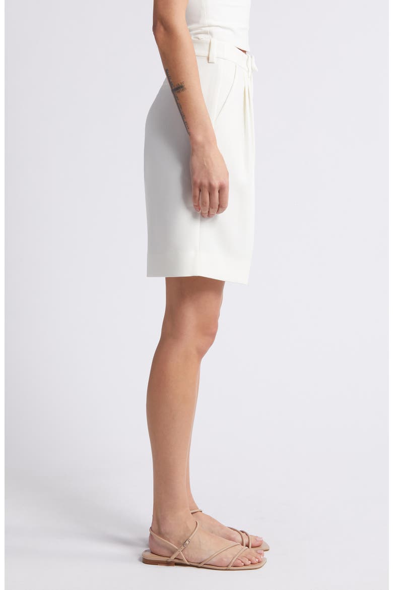 The Low Favorite Bermuda Shorts, Alternate, color, IVORY