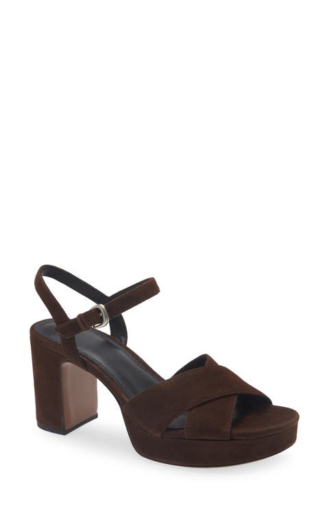 Ericka Ankle Strap Platform Sandal (Women)