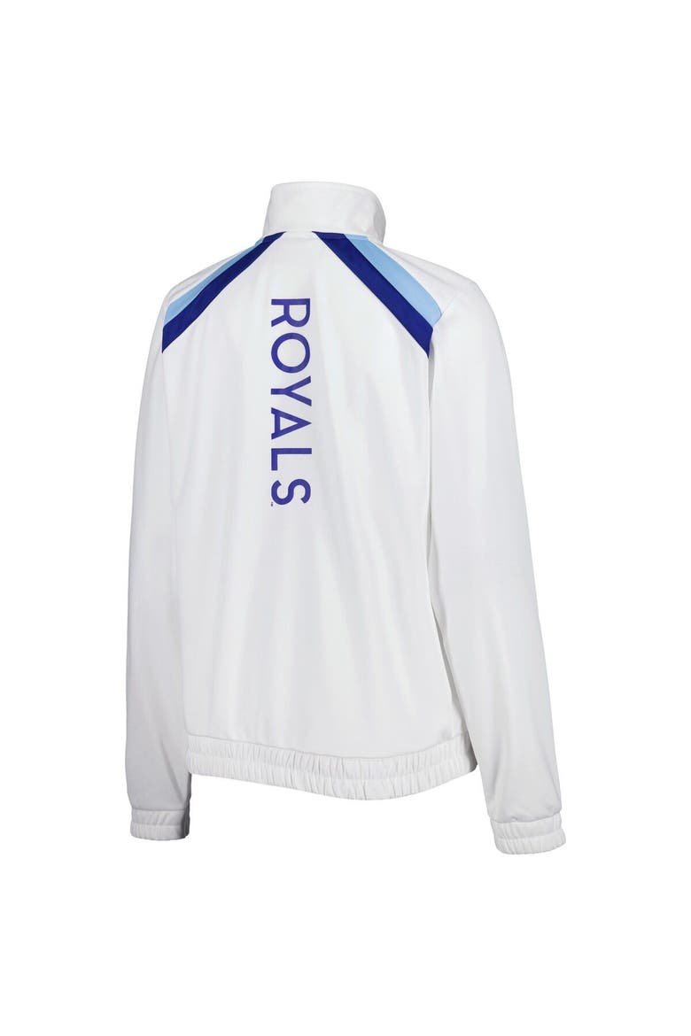 Women's G-III 4Her by Carl Banks White Kansas City Royals Red Flag Full-Zip Track Jacket, Alternate, color, White