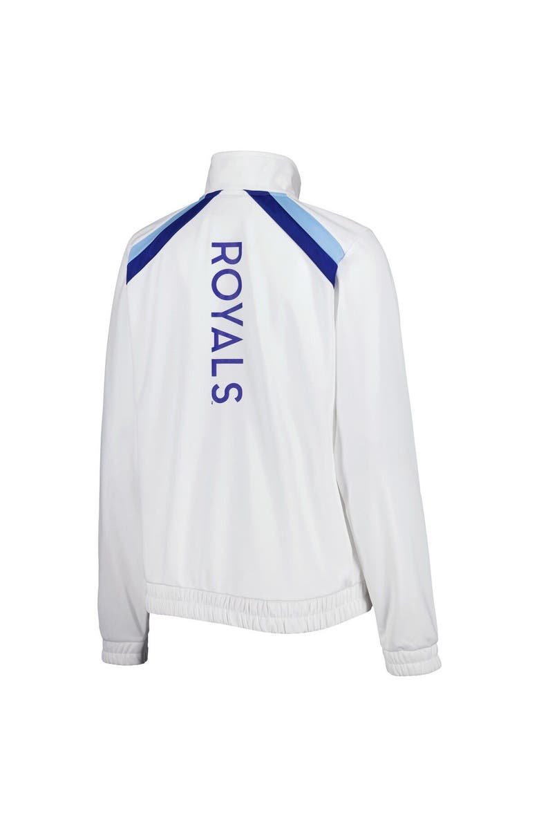 G-III 4HER BY CARL BANKS Women's G-III 4Her by Carl Banks White Kansas City Royals Red Flag Full-Zip Track Jacket, Alternate, color, White