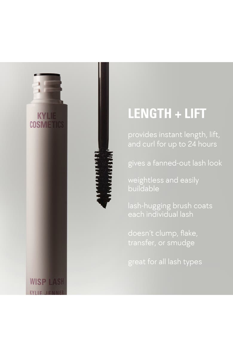 Kylie Cosmetics Wisp Lash Mascara, Alternate, color, Black