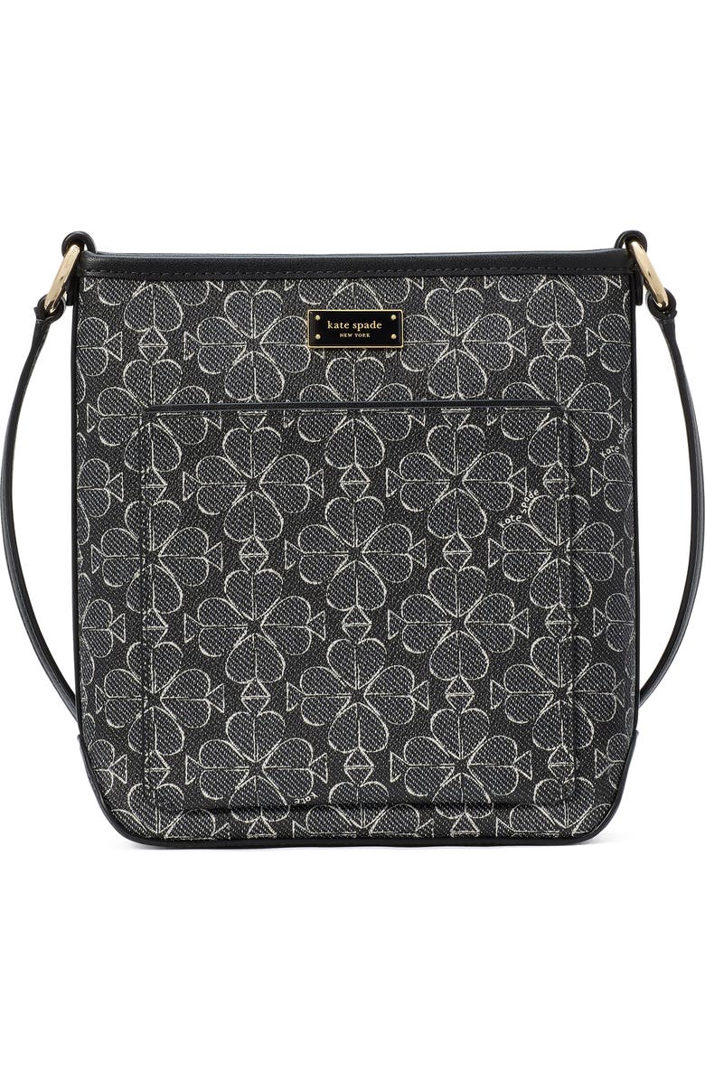 Kate Spade New York ava spade flower coated canvas crossbody bag, Main, color,