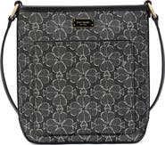 Kate Spade New York ava spade flower coated canvas crossbody bag