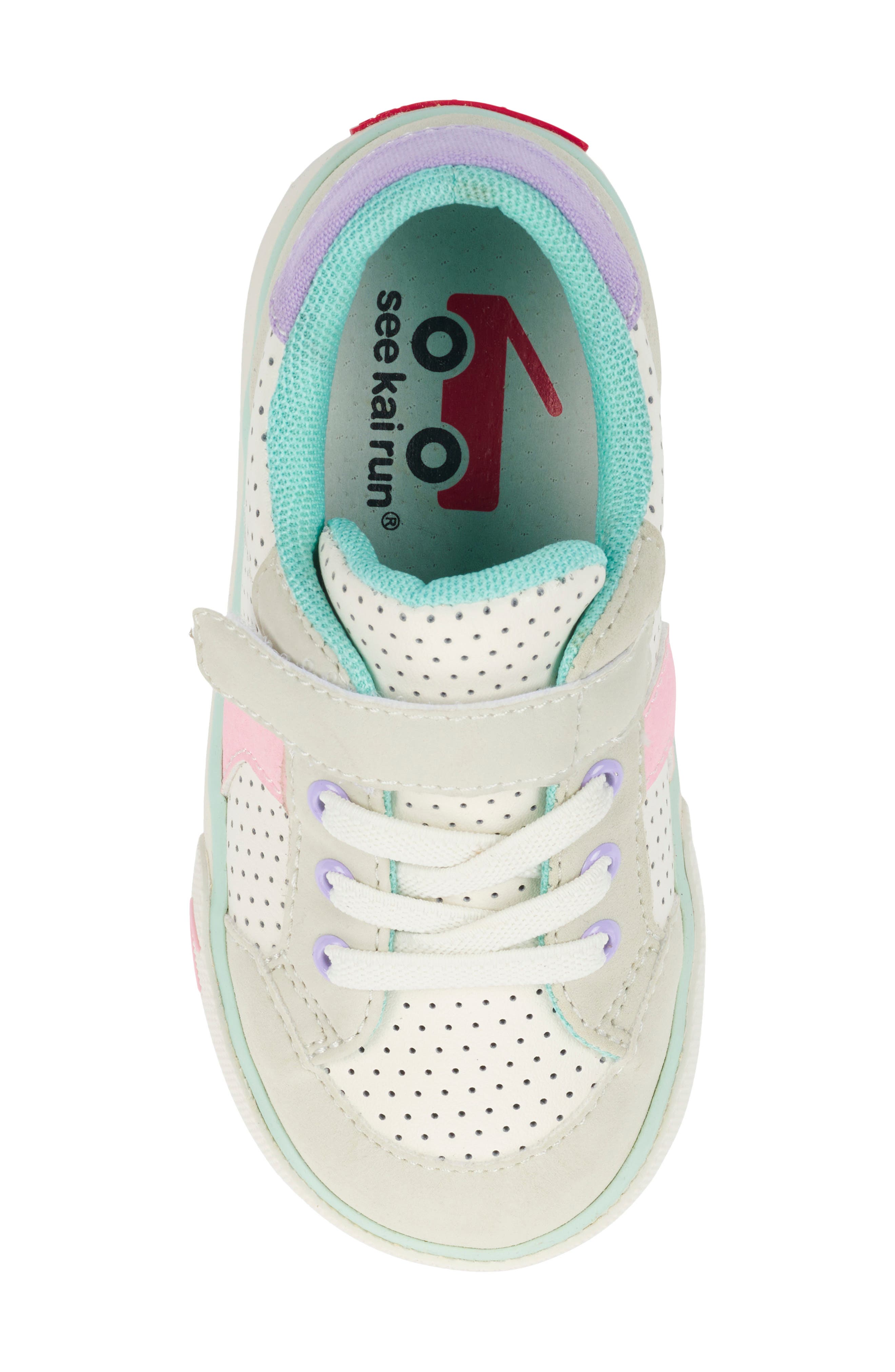 Kids' Connor Sneaker, Alternate, color, WHITE LEATHER