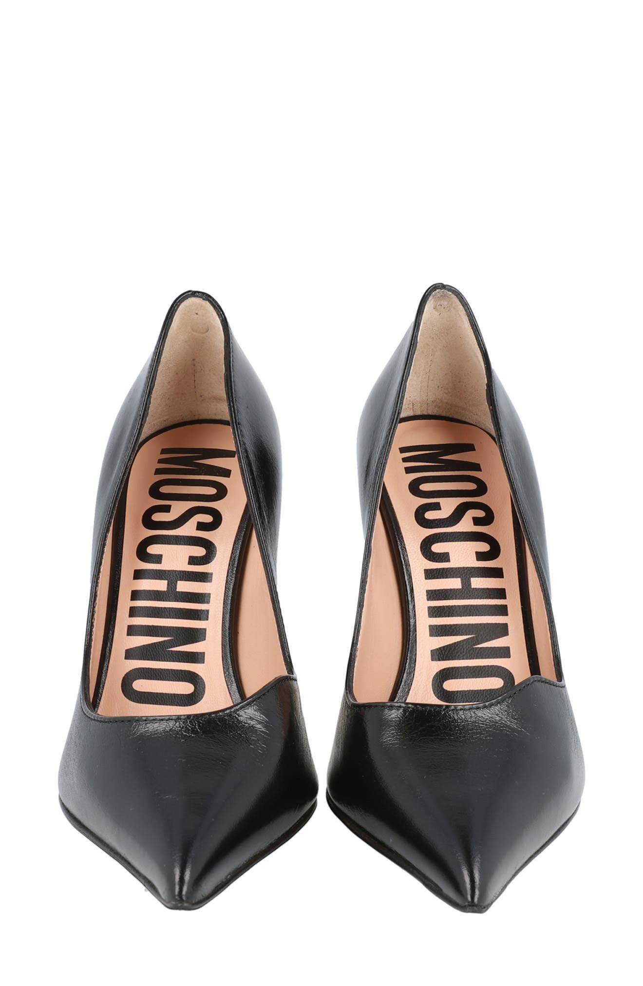 Moschino Metal Heel Pump, Alternate, color, 
