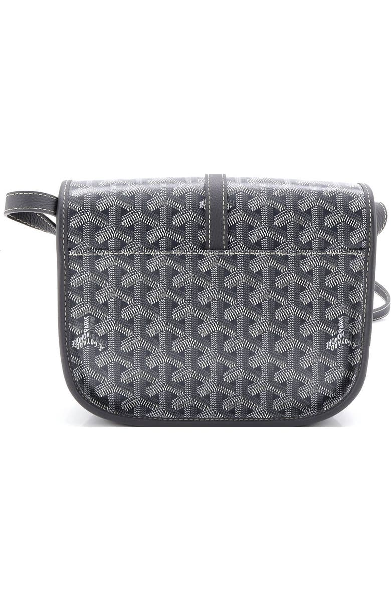 Pre-Owned Goyard Belvedere II Messenger Bag Coated Canvas PM, Alternate, color, Gray