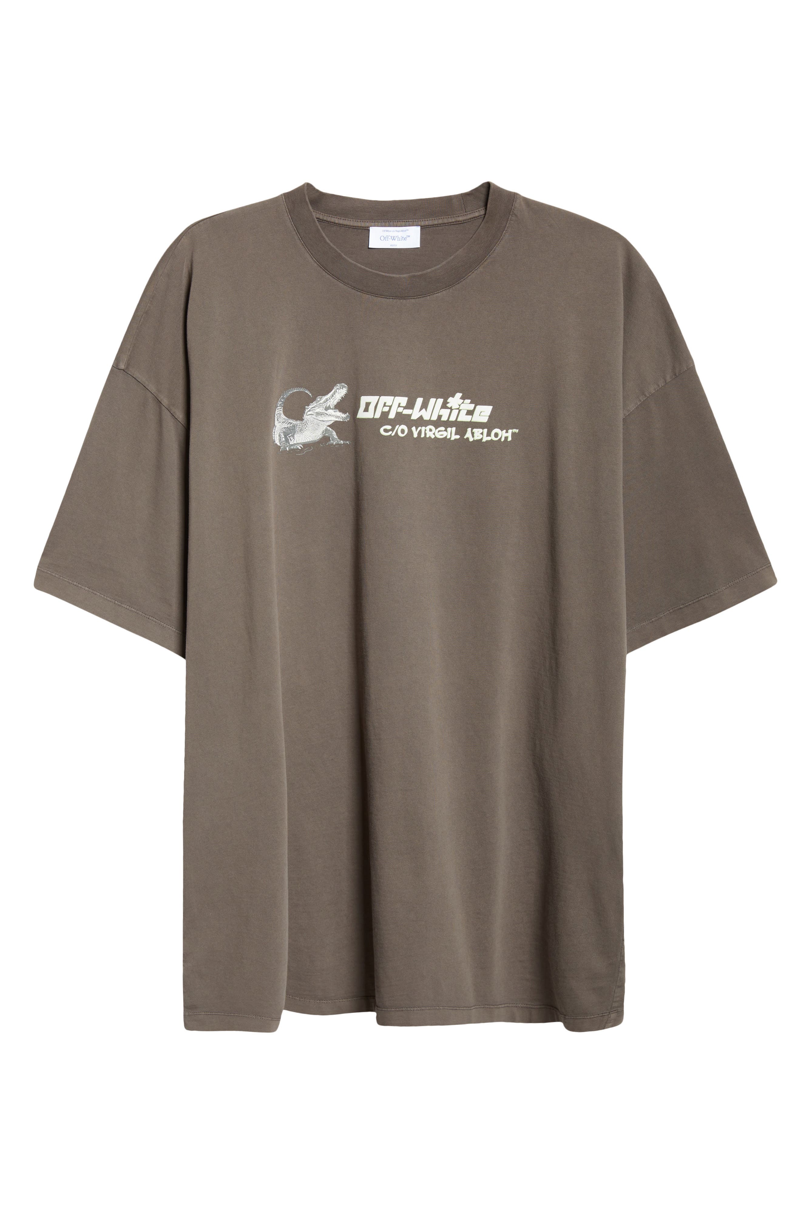Off-White WHT Crocodile Graphic T-Shirt (Men) | Nordstrom