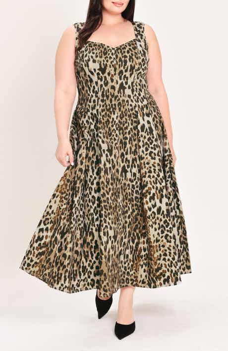 Leopard Midi Dress