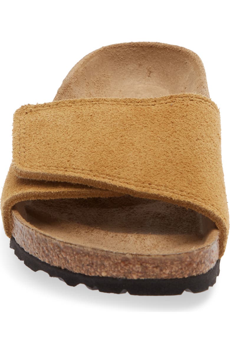 Birkenstock Sylt 2.0 Slide Sandal, Alternate, color, Cork Brown Suede