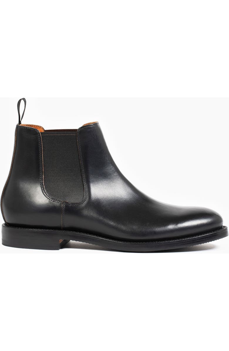 Grant Stone Chelsea Boot, Main, color, Black Chromexcel