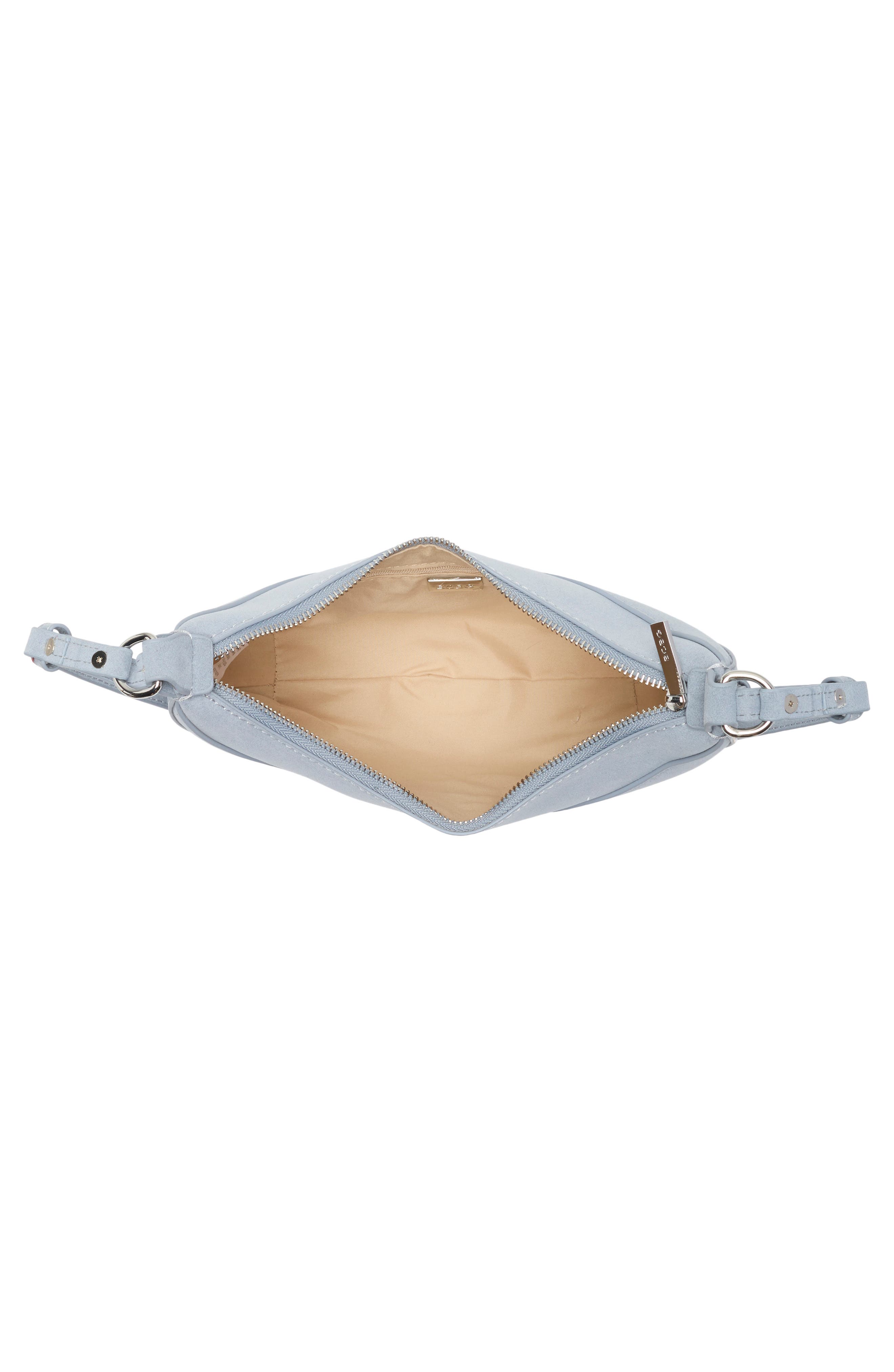 Convertible Crescent Shoulder Bag, Alternate, color, SKY BLUE