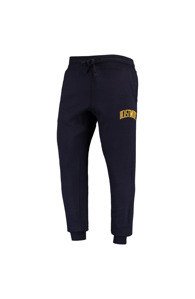 Beast Mode Men's Navy Beast Mode Collegiate Jogger Pants, Alternate, color,