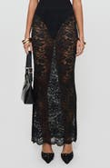 Princess Polly Lombardio Lace Maxi Skirt