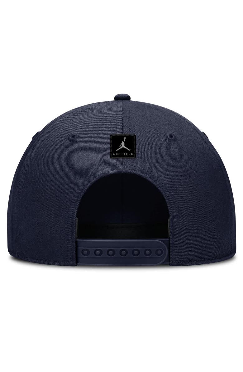 Jordan Brand Men's Jordan Brand Navy Michigan Wolverines Rise Adjustable Hat, Alternate, color, Navy