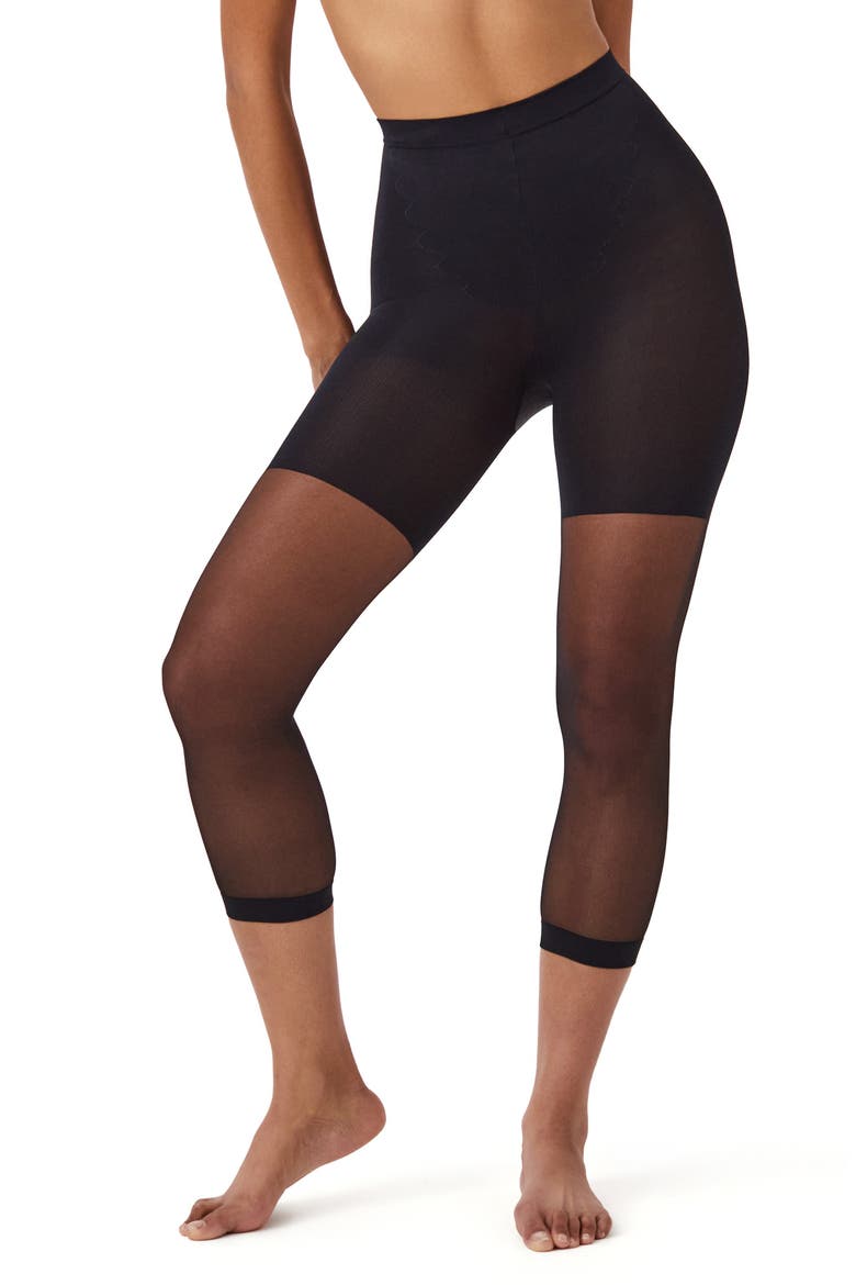 SPANXshape™ Original Spanx® Footless Sheers, Alternate, color, BLACK