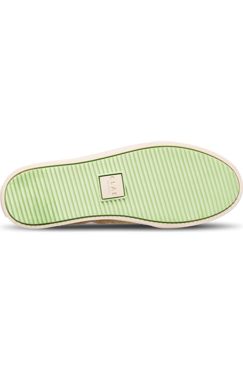 CLAE Bradley Venice Low Top Sneaker, Alternate, color, Starfish Suede Tea