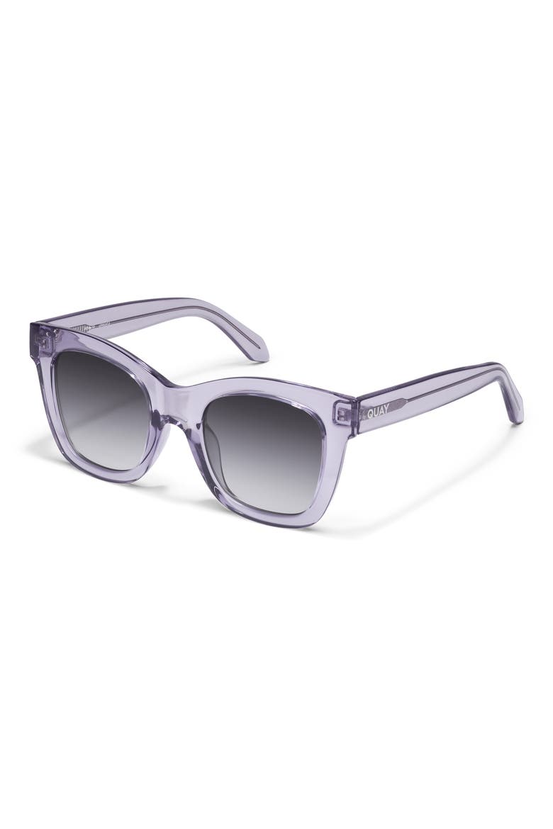 After Hours 51mm Square Sunglasses, Alternate, color, SWEET PEA/ SMOKE