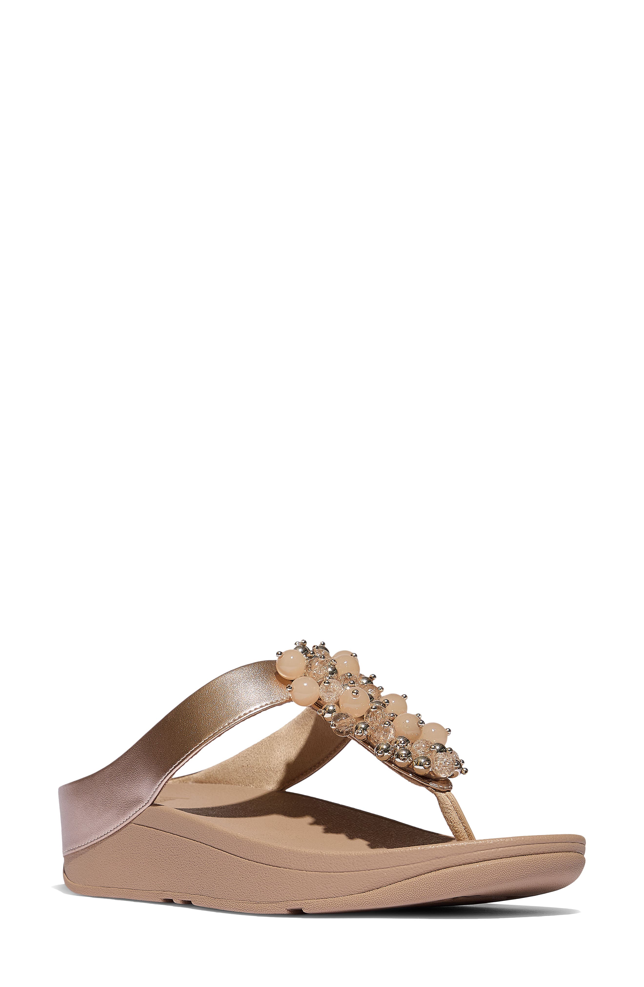 FitFlop Fino Bauble Bead Toe Post Sandal