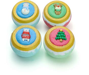 Happy Holidays Aromatherapy Bath Bombs