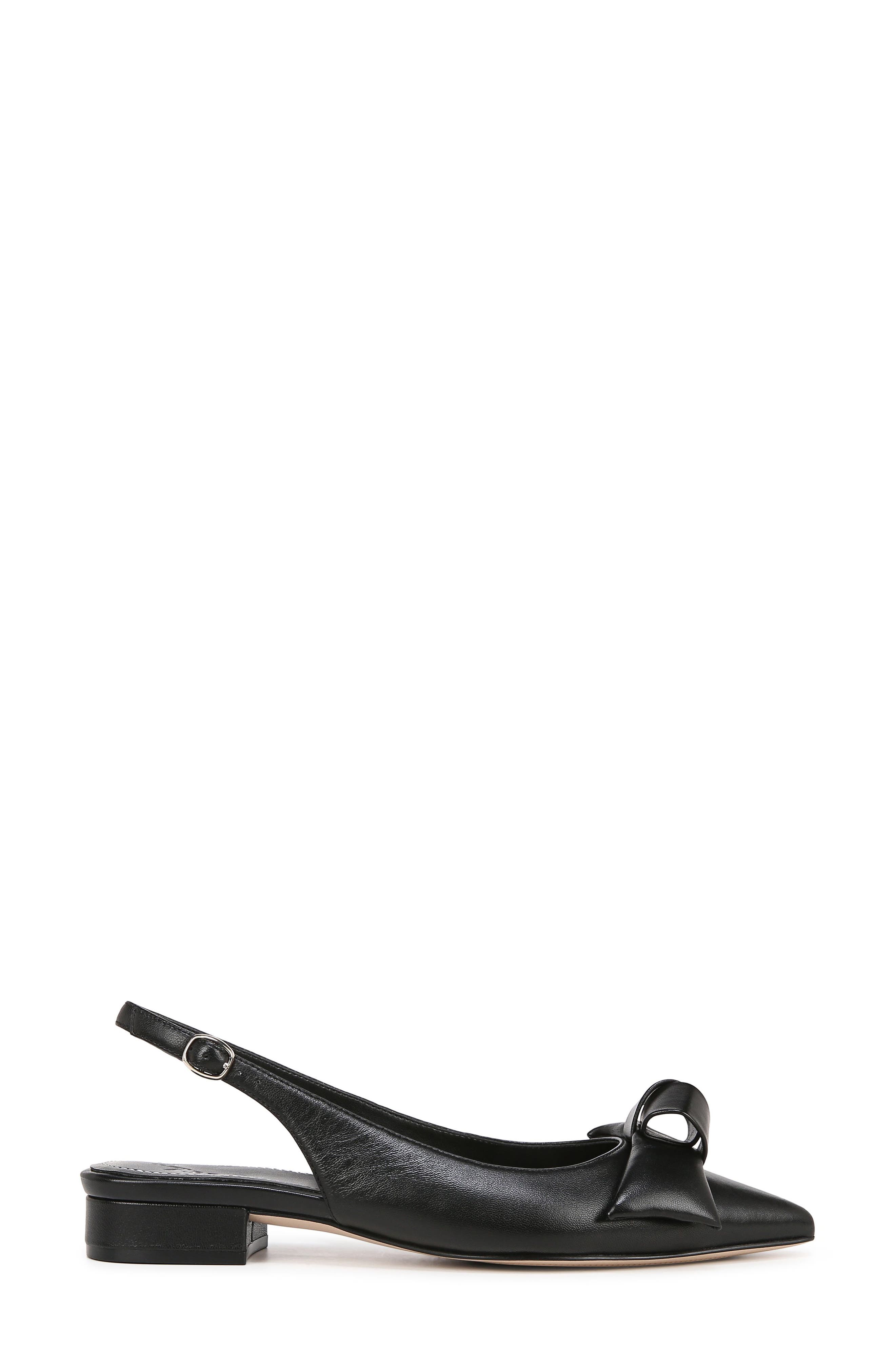 27 EDIT Naturalizer Shine Bow Pointed Toe Flat, Alternate, color, 