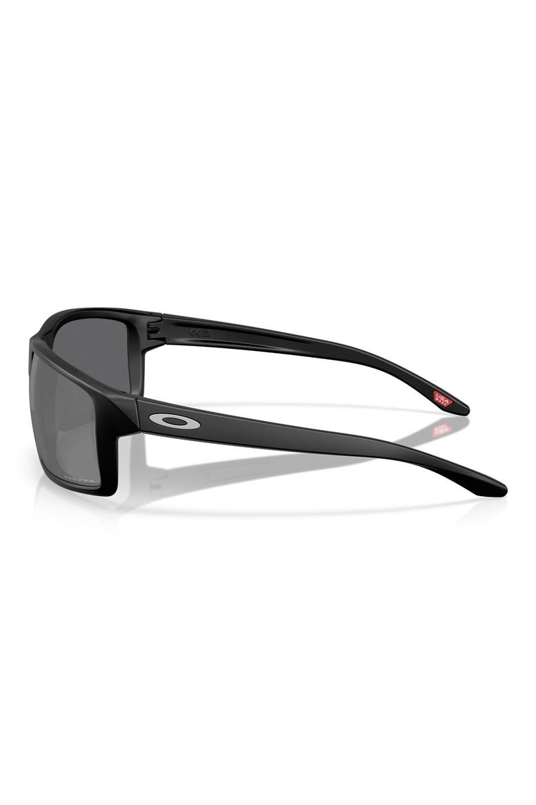 Gibston XL 62mm Rectangular Prizm™ Wrap Sunglasses, Alternate, color, MATTE BLACK