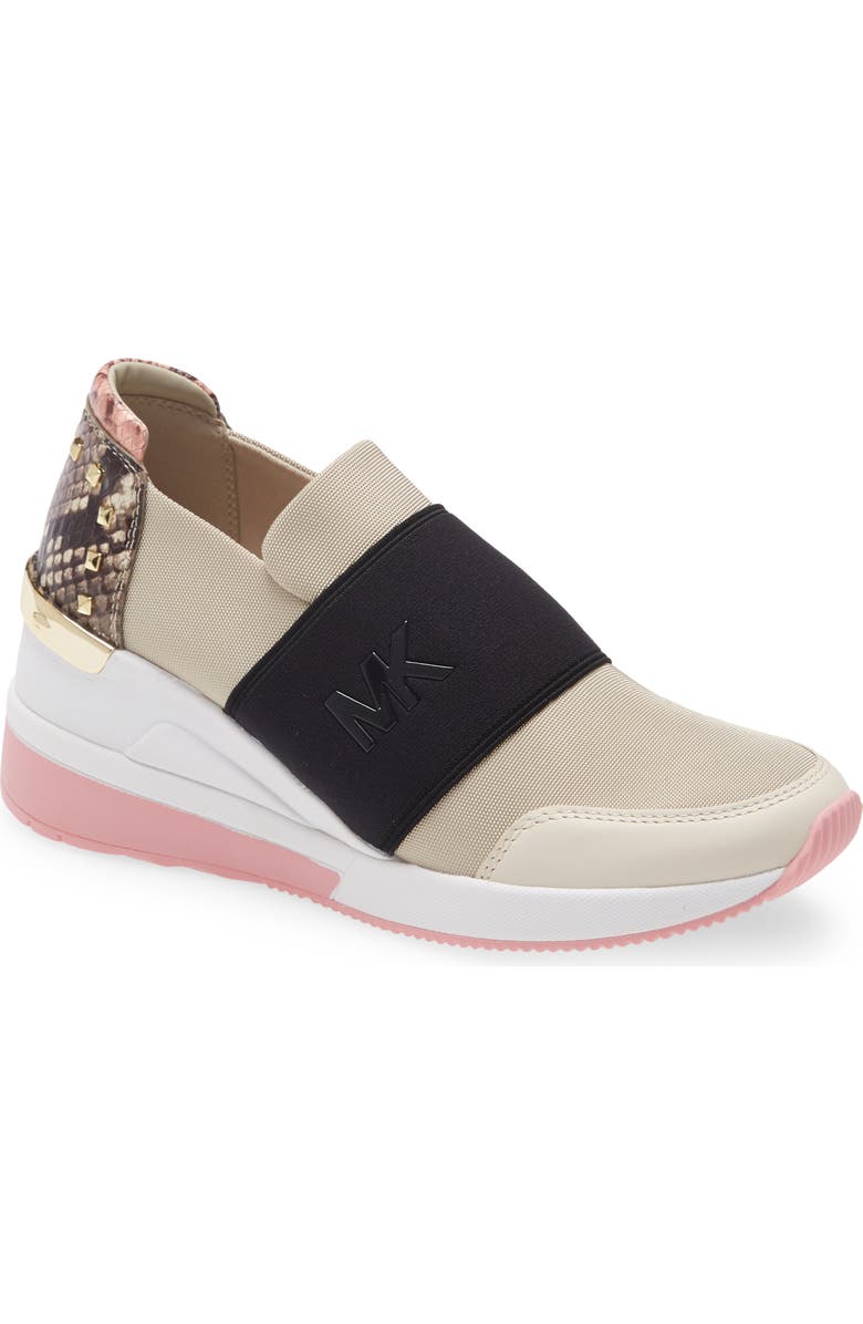 MICHAEL Michael Kors Felix Wedge Sneaker, Main, color,