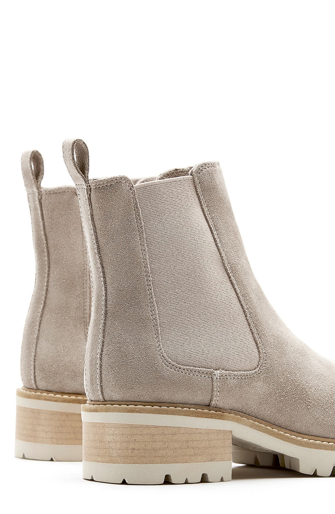 La Canadienne Carlo Waterproof Chelsea Boot, Alternate, color, Pebble