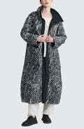 LUUKAA Fiora Voluminous Coat & Hand Muff