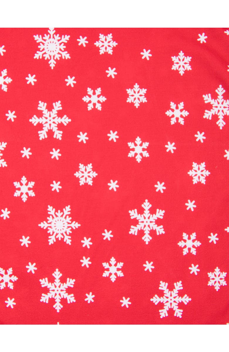 Leveret Girls Long Sleeve Nightgown with Matching Doll Nightgown, Printed Design, Alternate, color, Snowflake