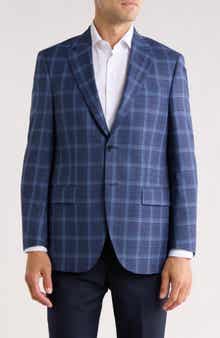 Peter Millar Flynn Classic Fit Plaid Sport Coat
