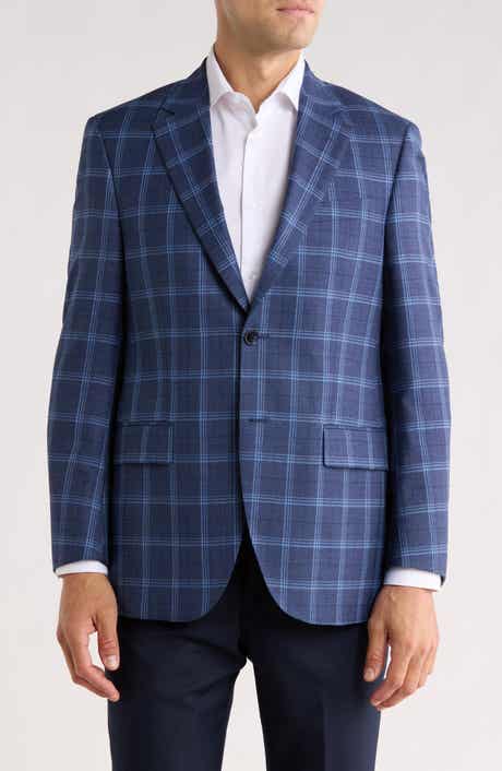 Peter Millar Flynn Classic Fit Plaid Sport Coat
