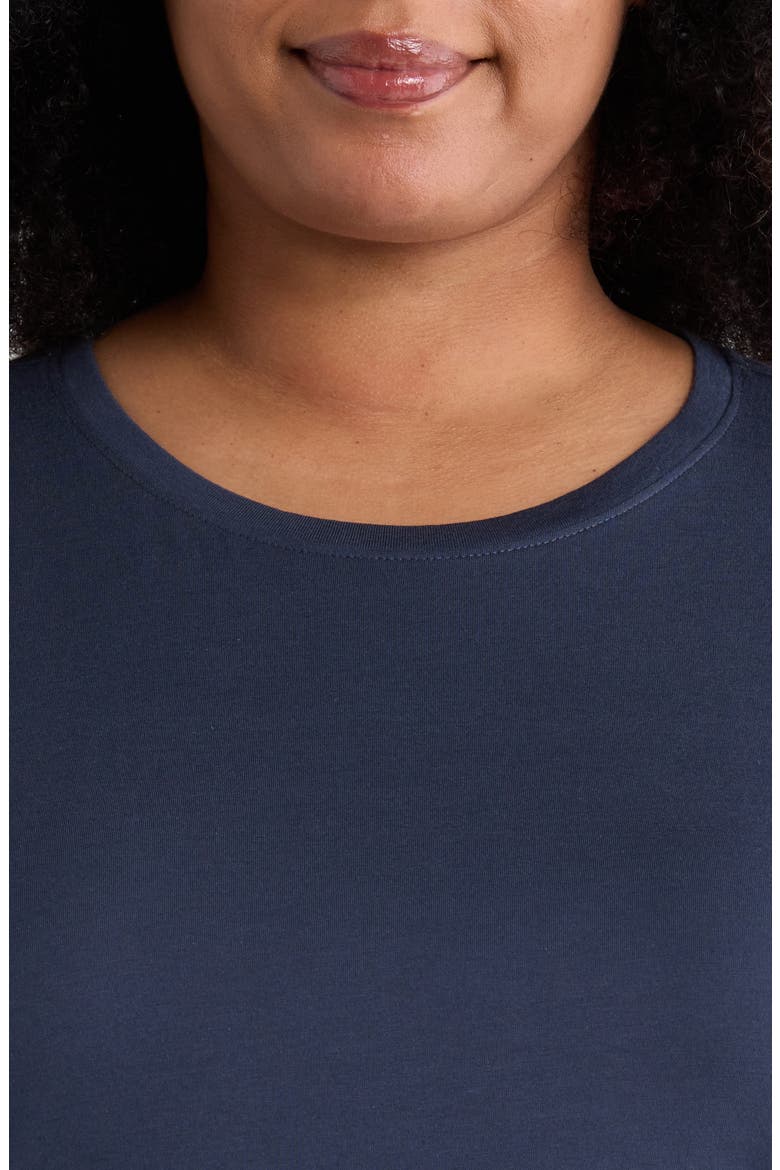 Organic Cotton Top, Alternate, color, MARITIME